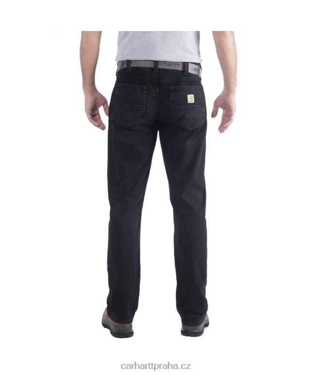 muži robustní flex uvolněné džíny s 5 kapsami Carhartt 8BL8V60 studená voda