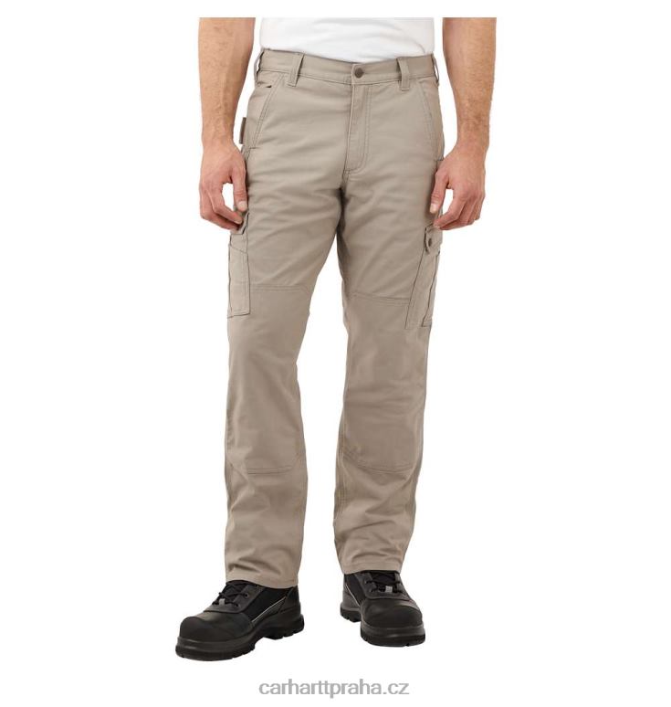 muži robustní flex uvolněné ripstop nákladní pracovní kalhoty Carhartt 8BL8V54 bazalka