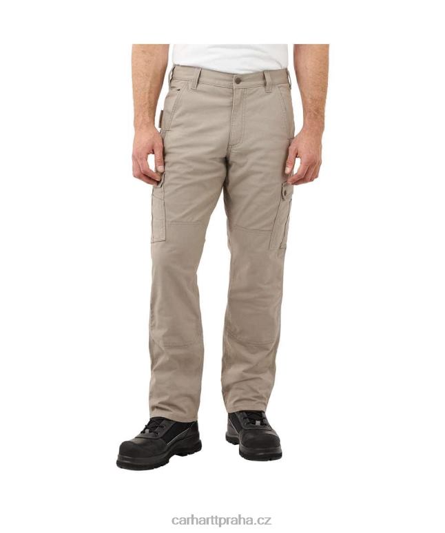 muži robustní flex uvolněné ripstop nákladní pracovní kalhoty Carhartt 8BL8V54 bazalka