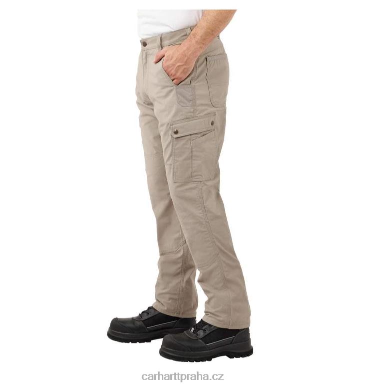 muži robustní flex uvolněné ripstop nákladní pracovní kalhoty Carhartt 8BL8V54 bazalka