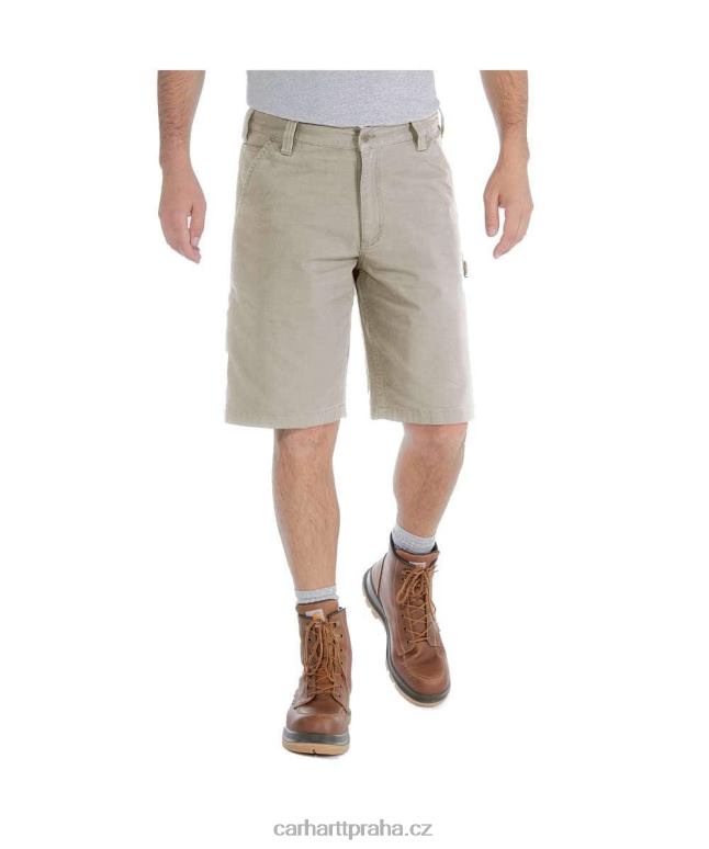 muži robustní flex uvolněný střih plátno užitné krátké Carhartt 8BL8V152 stín