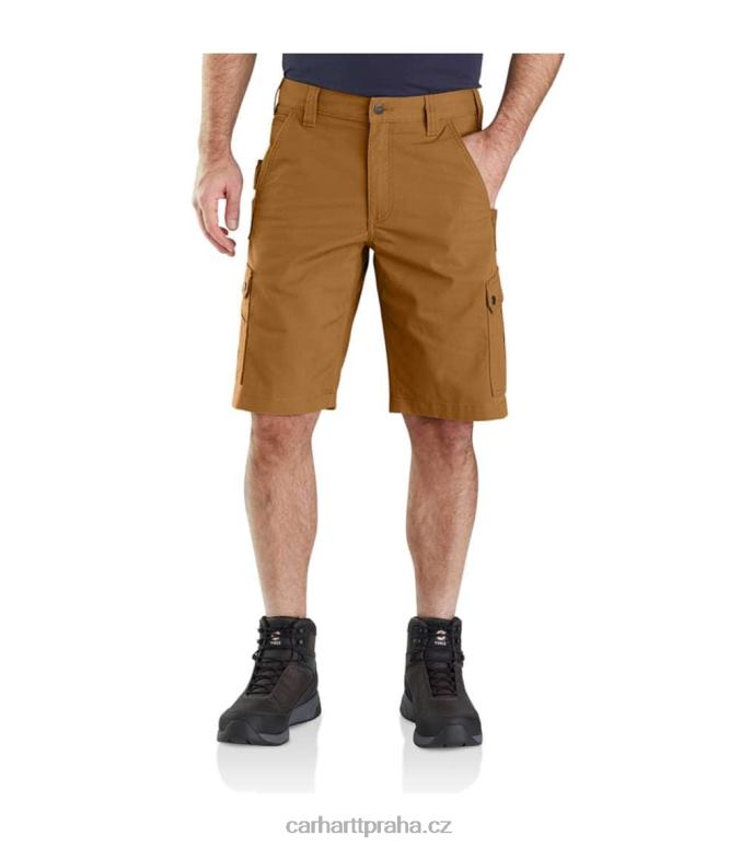 muži robustní flex uvolněný střih ripstop nákladní práce krátký Carhartt 8BL8V145 bazalka