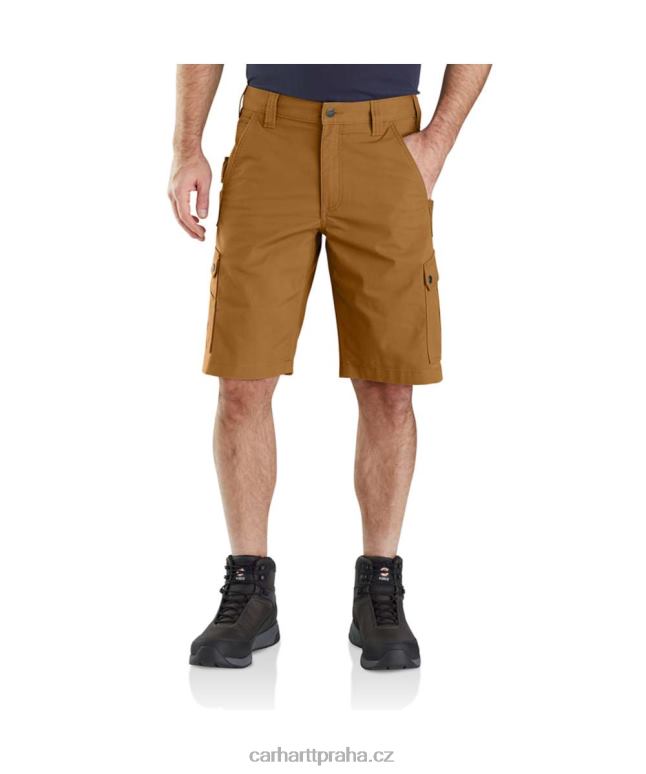 muži robustní flex uvolněný střih ripstop nákladní práce krátký Carhartt 8BL8V145 bazalka