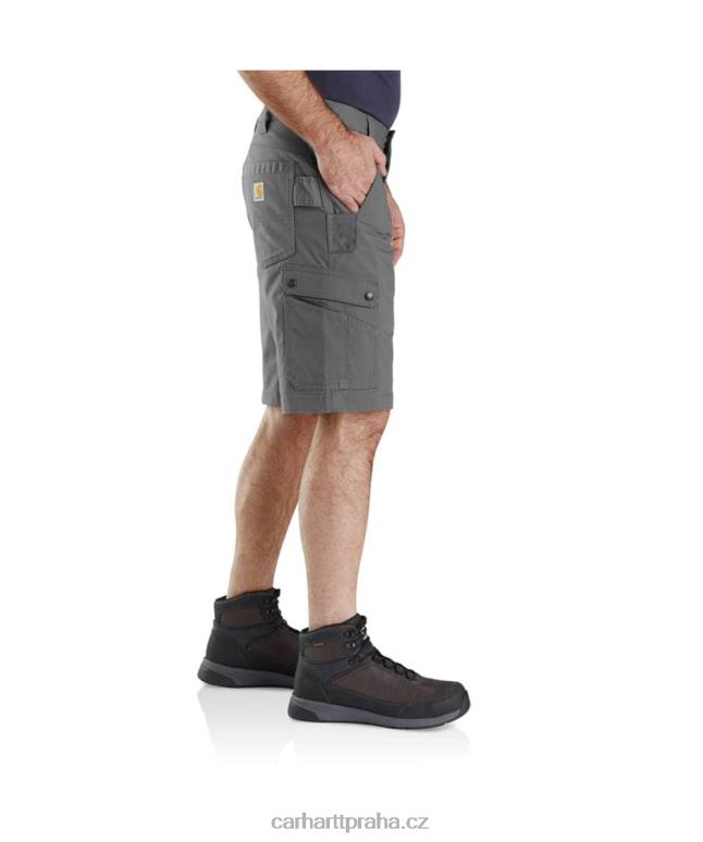 muži robustní flex uvolněný střih ripstop nákladní práce krátký Carhartt 8BL8V145 bazalka
