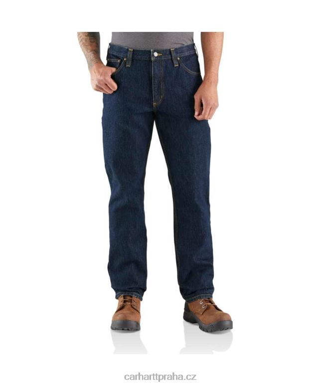 muži robustní flex uvolněný střih těžké džíny s 5 kapsami Carhartt 8BL8V11 náklad