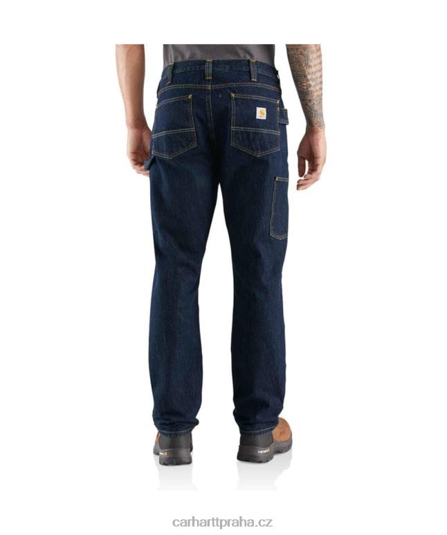 muži robustní flex uvolněný střih těžké džíny s 5 kapsami Carhartt 8BL8V11 náklad