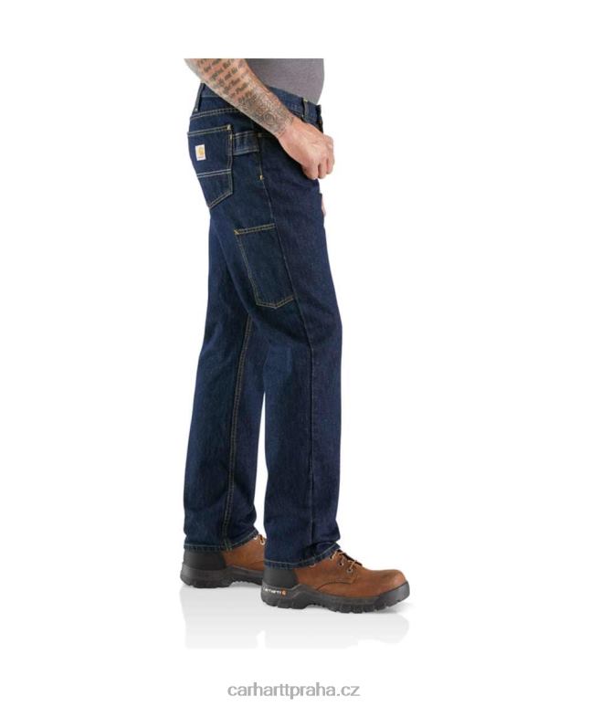 muži robustní flex uvolněný střih těžké džíny s 5 kapsami Carhartt 8BL8V11 náklad