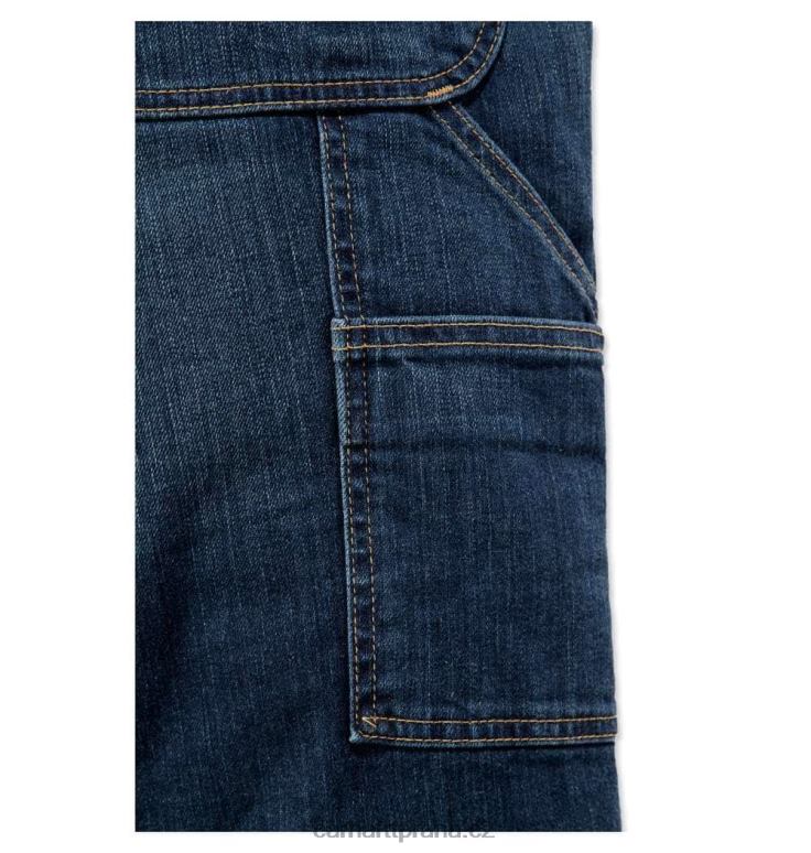 muži robustní flex uvolněný střih užitkové džíny Carhartt 8BL8V53 nadřízený