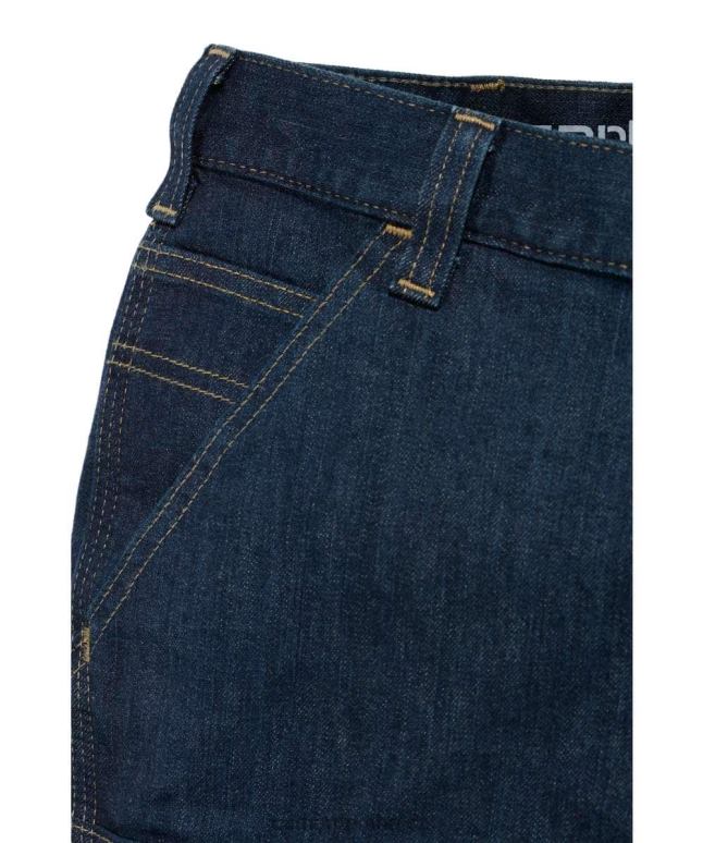 muži robustní flex uvolněný střih užitkové džíny s dvojitým předním dílem Carhartt 8BL8V65 erie