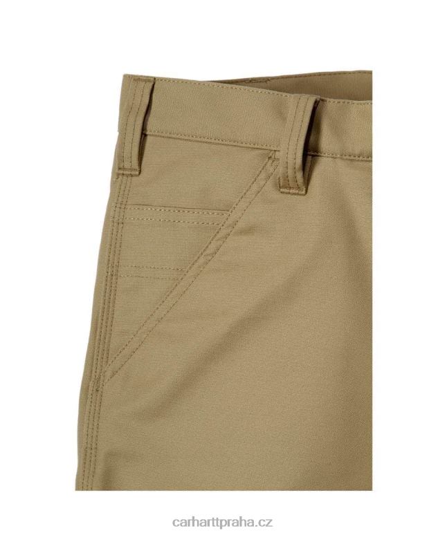 muži robustní profesionální série robustní flex uvolněné plátno funguje na krátkou dobu Carhartt 8BL8V147 Černá
