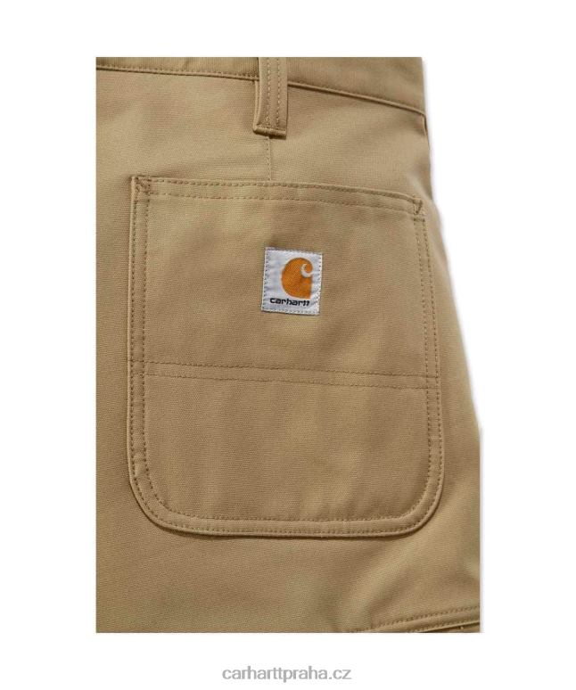 muži robustní profesionální série robustní flex uvolněné plátno funguje na krátkou dobu Carhartt 8BL8V147 Černá