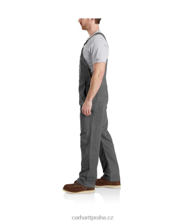 muži robustní pružný plátěný bryndáček uvolněného střihu Carhartt 8BL8V75 tmavě khaki