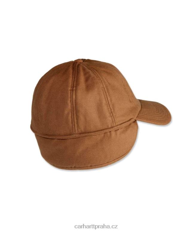 muži strečová krytka klapky na uši Carhartt 8BL8V93 carhartt hnědá