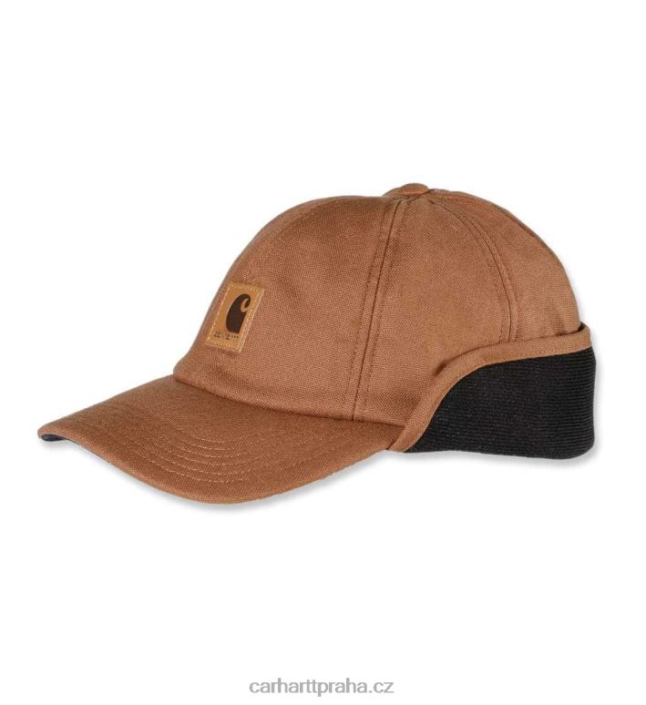 muži strečová krytka klapky na uši Carhartt 8BL8V93 carhartt hnědá
