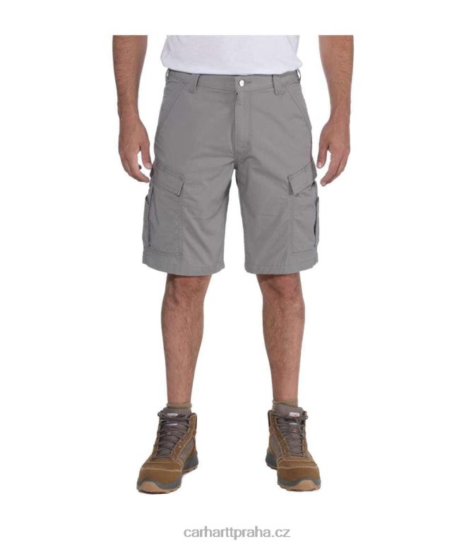 muži síla uvolněný fit ripstop cargo work short Carhartt 8BL8V150 asfalt