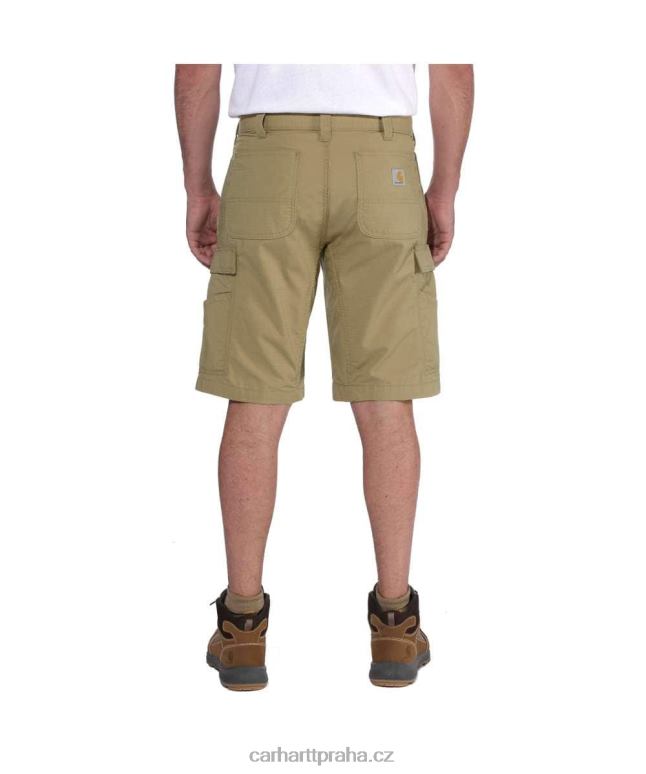 muži síla uvolněný fit ripstop cargo work short Carhartt 8BL8V150 asfalt