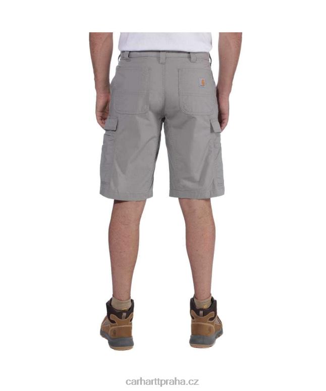 muži síla uvolněný fit ripstop cargo work short Carhartt 8BL8V150 asfalt