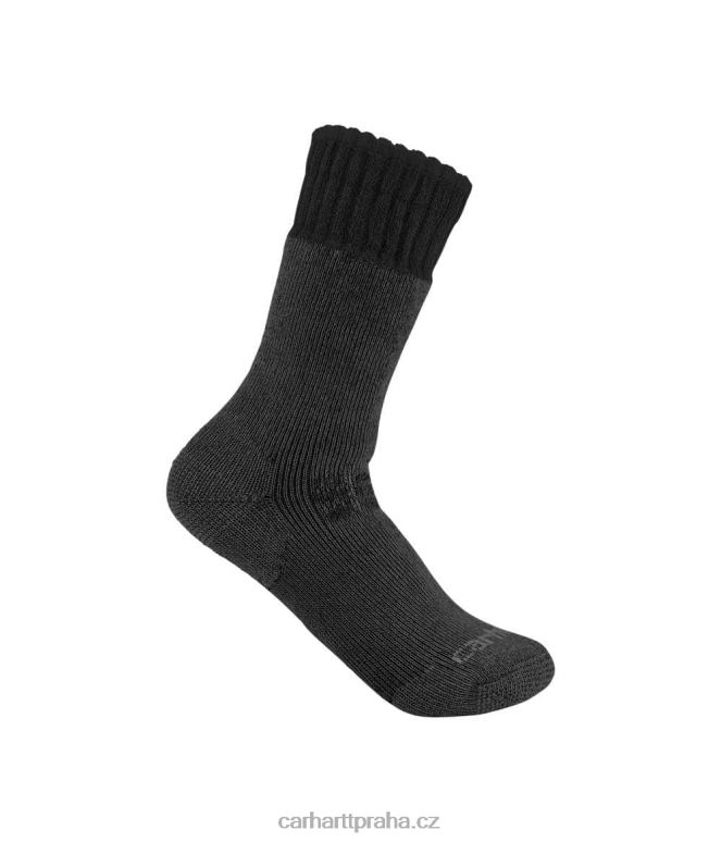 muži těžké boty ze směsi syntetické vlny Carhartt 8BL8V169 Černá