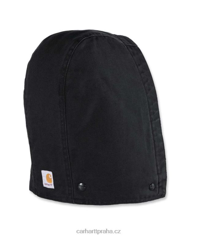muži vypraná kachna zateplená kapuce Carhartt 8BL8V33 Černá