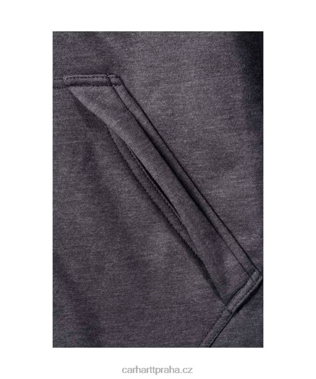 muži wind fighter uvolněná mikina střední váhy s celorozepínacím zipem Carhartt 8BL8V27 Černá