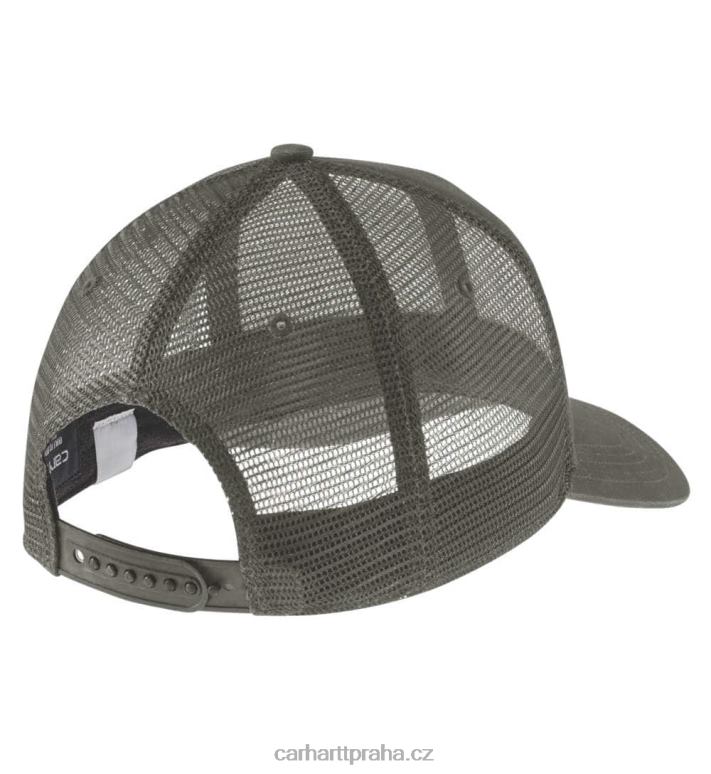 muži zadní čepice ze síťoviny Carhartt 8BL8V89 Černá