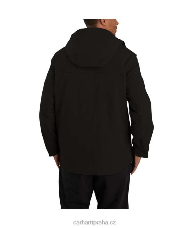 muži zateplený tradiční kabát super dux uvolněného střihu Carhartt 8BL8V15 Černá