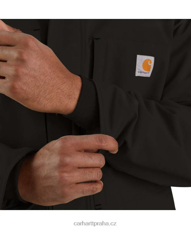 muži zateplený tradiční kabát super dux uvolněného střihu Carhartt 8BL8V15 Černá
