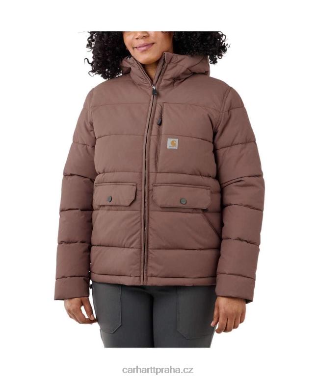 ženy Carhartt montana zateplená bunda uvolněného střihu8BL8V189 Černá