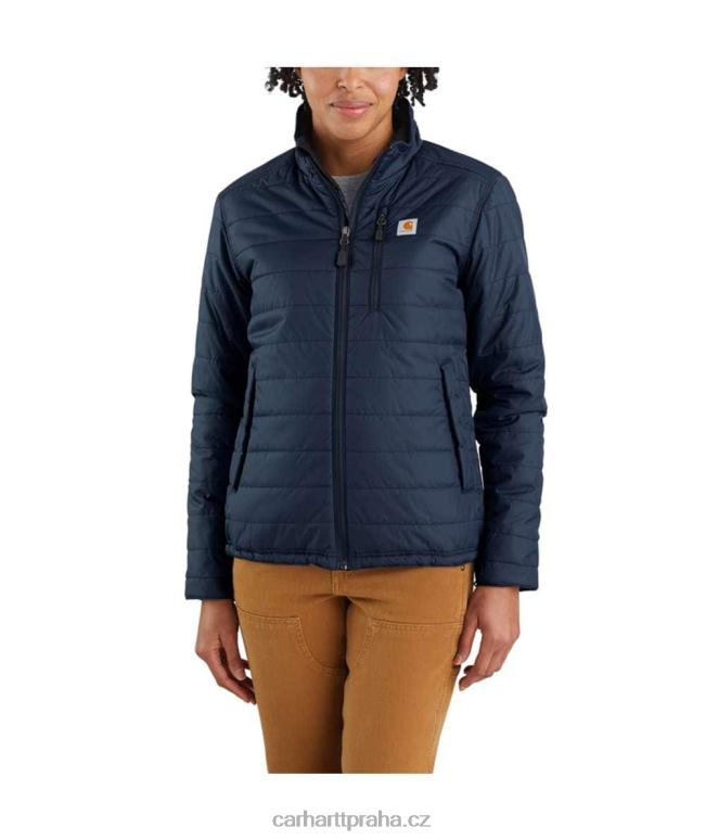 ženy Lehká zateplená bunda v uvolněném střihu proti dešti Carhartt 8BL8V190 Černá