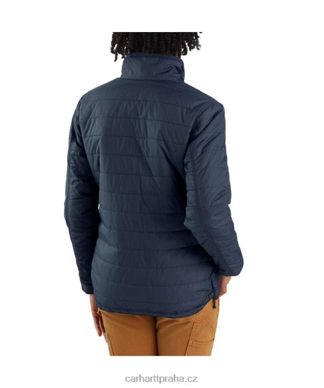 ženy Lehká zateplená bunda v uvolněném střihu proti dešti Carhartt 8BL8V190 Černá