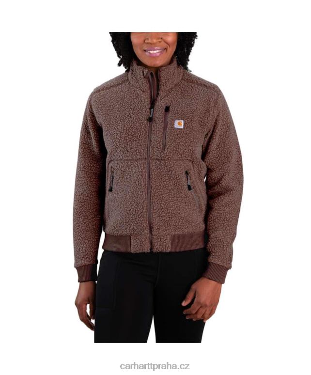 ženy fleecová bunda Carhartt 8BL8V207 Černá