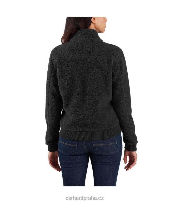 ženy fleecová bunda Carhartt 8BL8V207 Černá