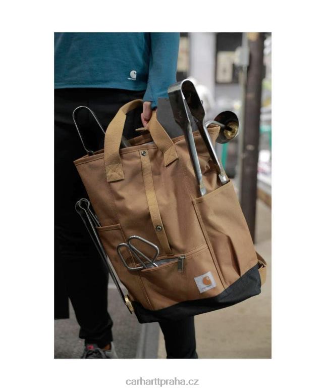 ženy hybridní batoh Carhartt 8BL8V237 carhartt hnědá