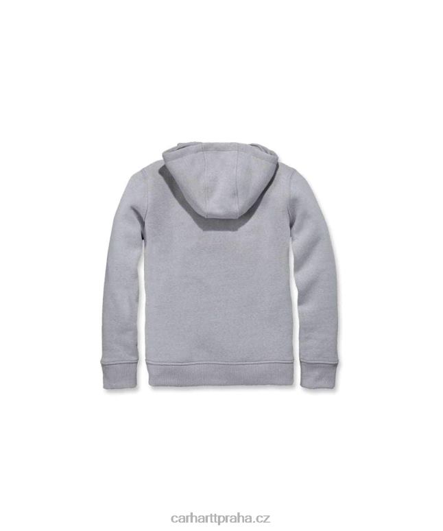 ženy mikina střední váhy ve volném střihu Carhartt 8BL8V209 Černá