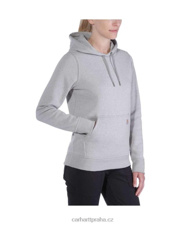 ženy mikina střední váhy ve volném střihu Carhartt 8BL8V209 Černá