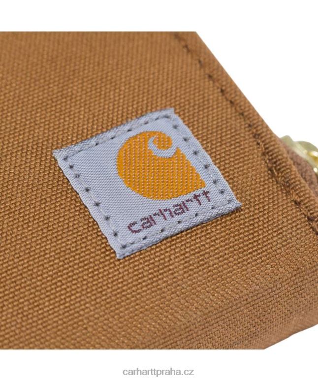 ženy nylonová kachní peněženka s plochým spojem Carhartt 8BL8V232 Černá