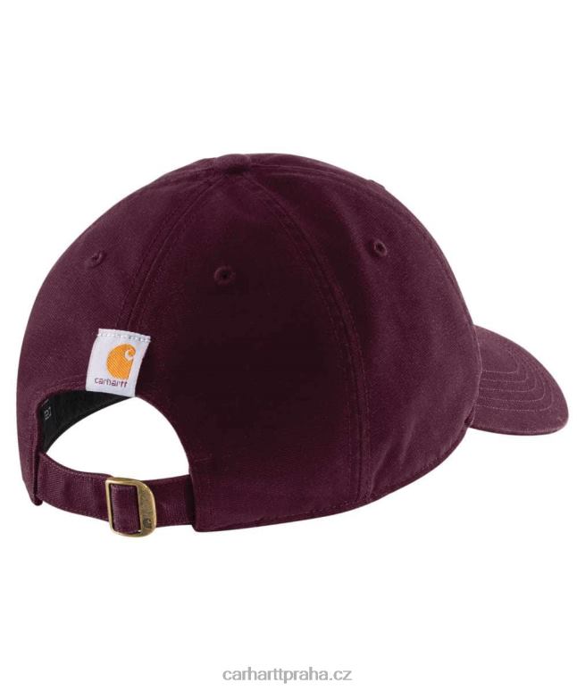 ženy plátno skript grafická čepice Carhartt 8BL8V214 Černá