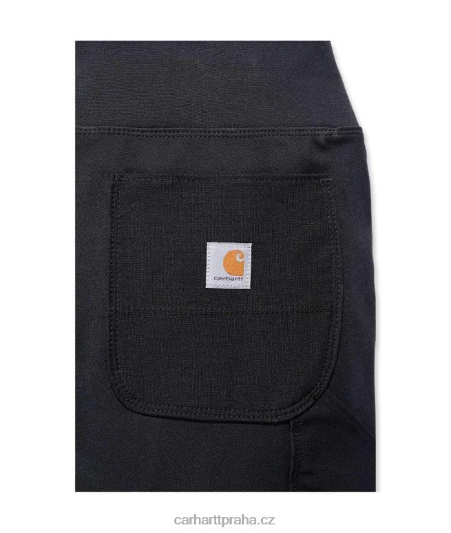 ženy silové užitkové legíny střední hmotnosti Carhartt 8BL8V182 Černá