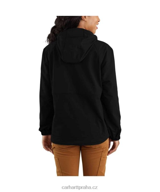 ženy super dux uvolněná lehká bunda s kapucí Carhartt 8BL8V197 Černá