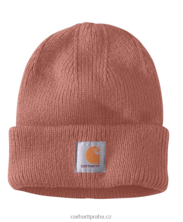 ženy žebrovaná akrylová čepice Carhartt 8BL8V215 bazalka nefritová opuka